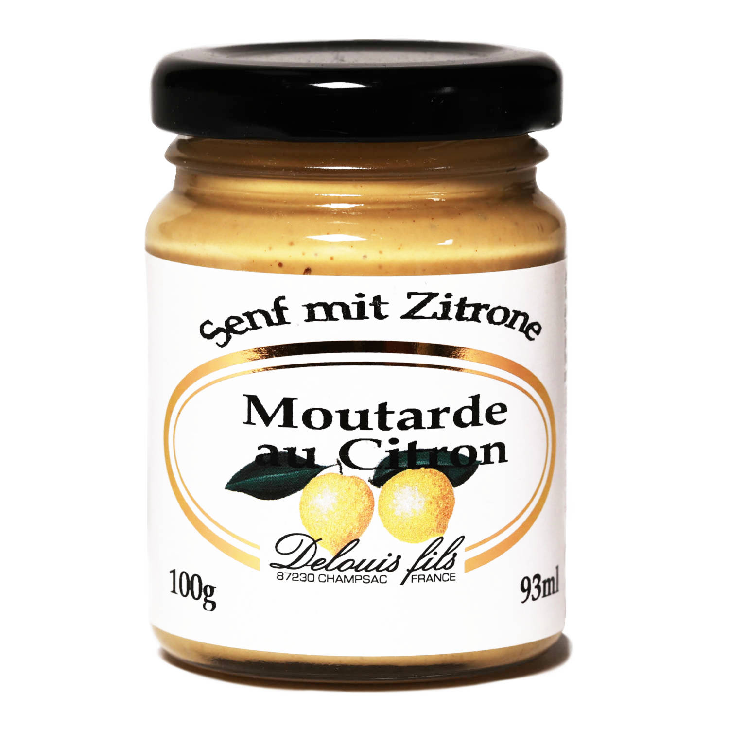 Senf mit Zitrone
