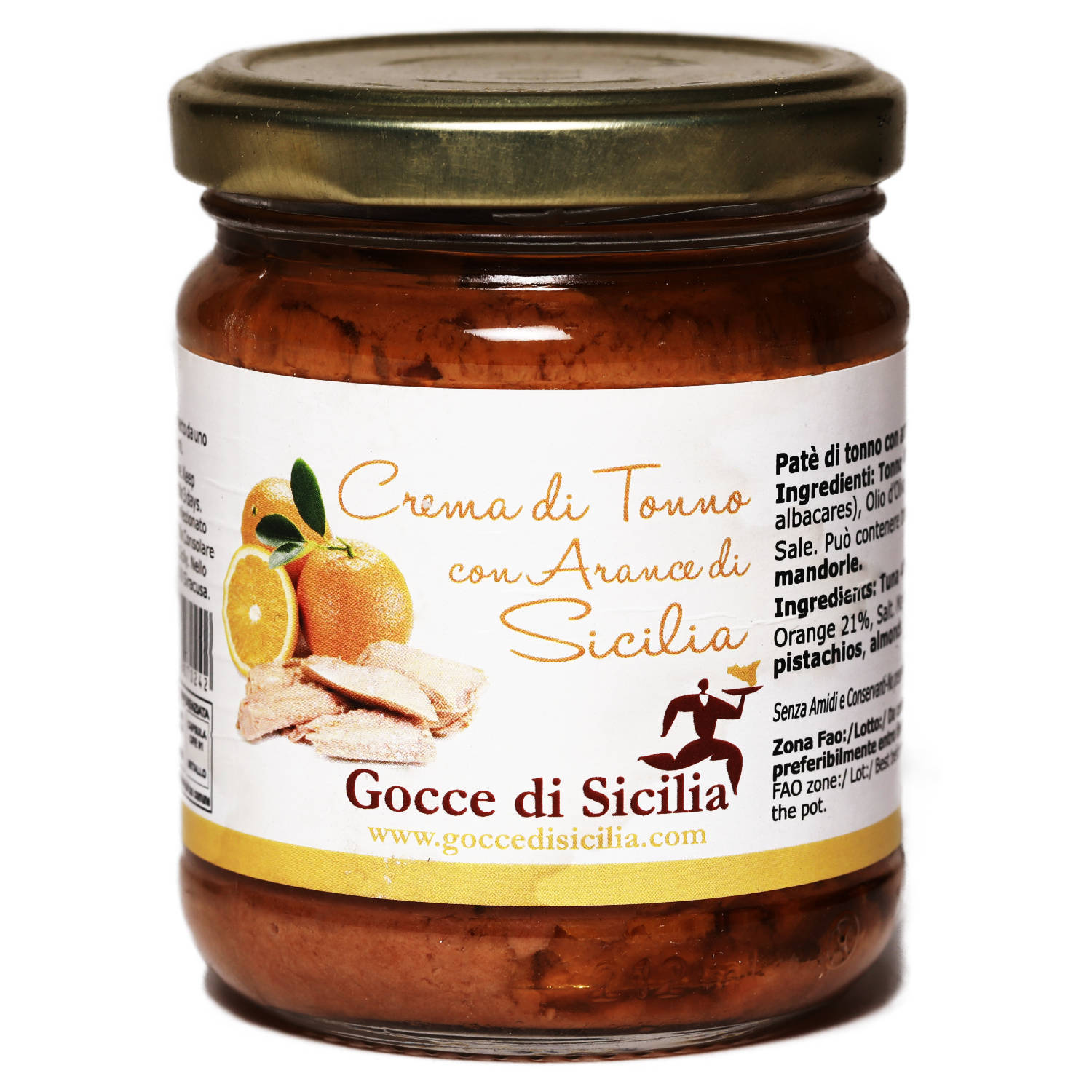 Sizilianische Thunfisch- und Orangencreme