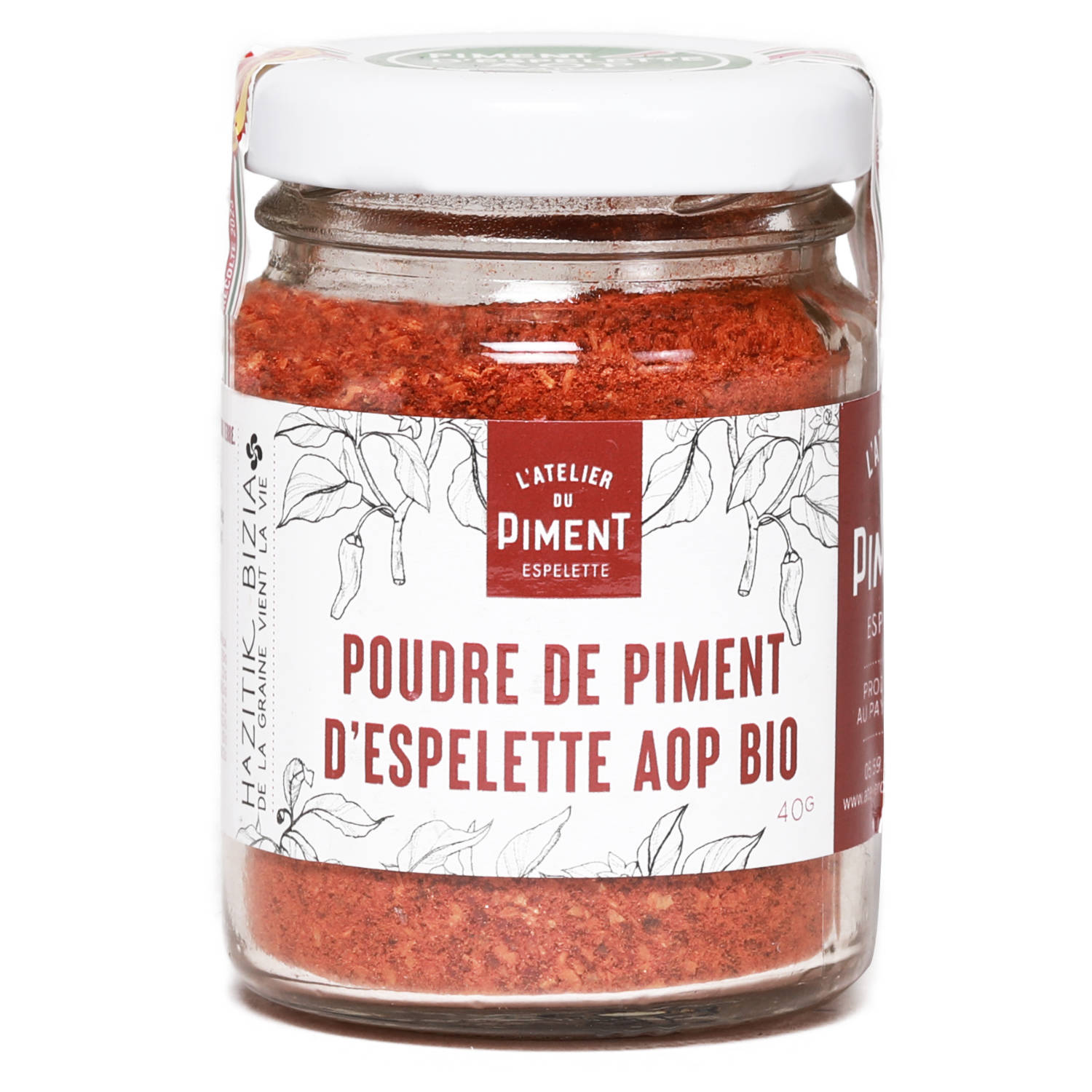 Poudre de Piment d'Espelette AOP Bio
