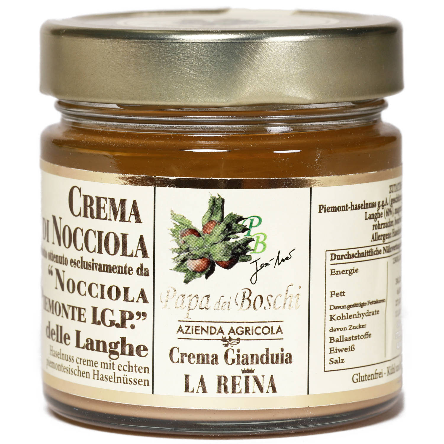 Piemonteser Haselnuss-Creme